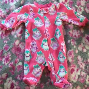 Baby Girl Sleeper Footie Pajamas